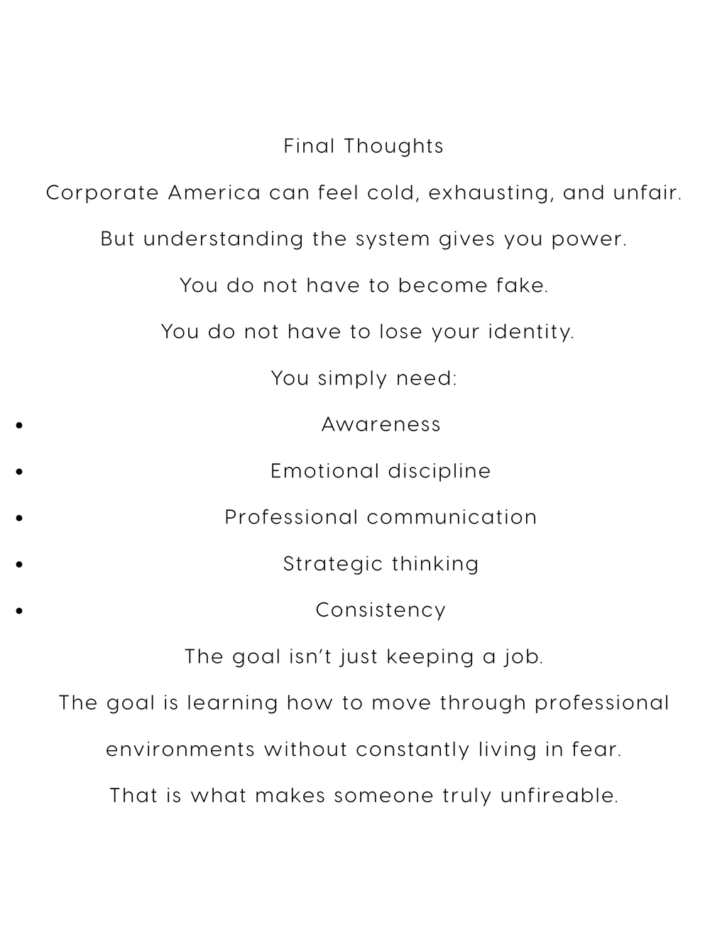 The Unfireable Employee: A Survival Guide to Corporate America