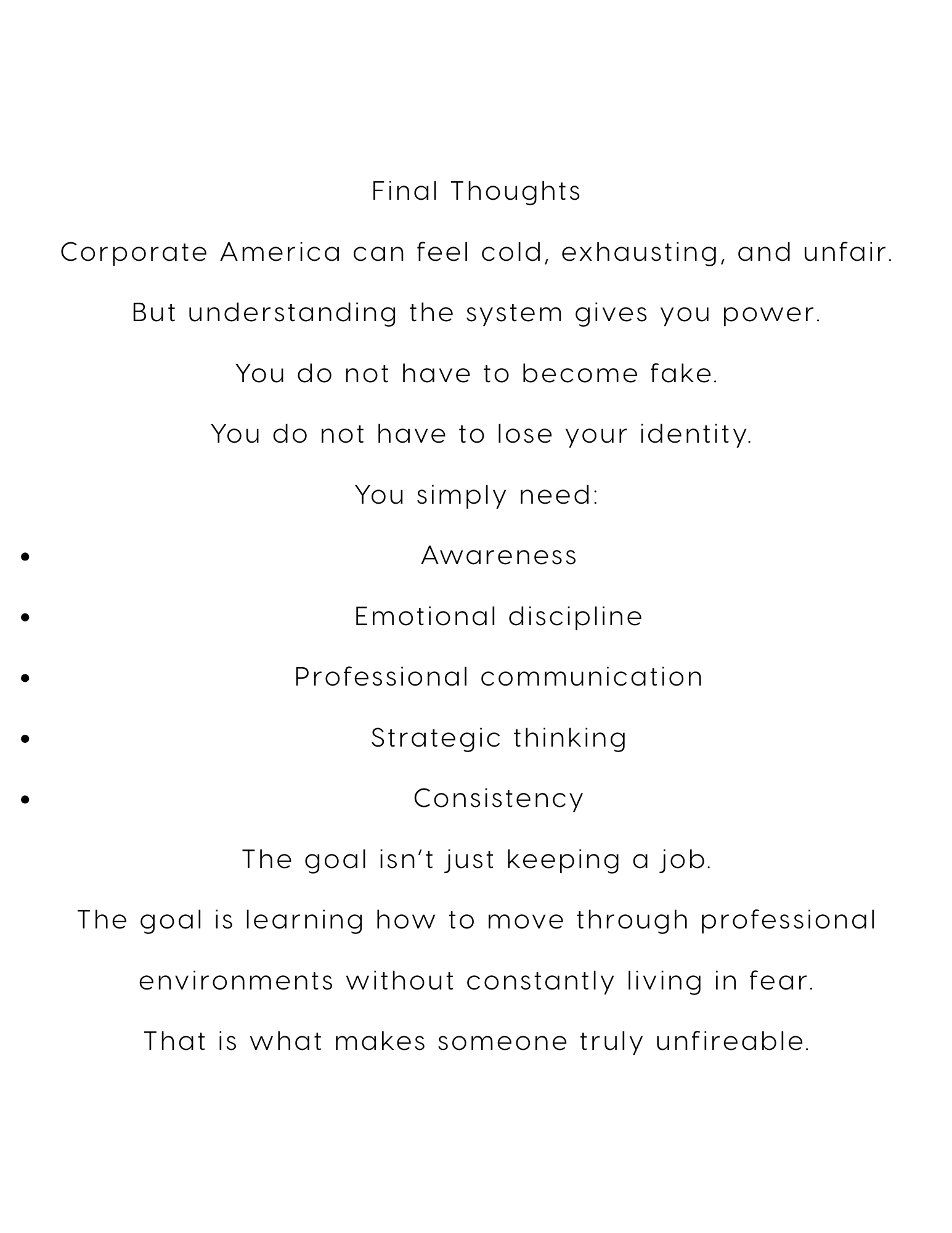 The Unfireable Employee: A Survival Guide to Corporate America
