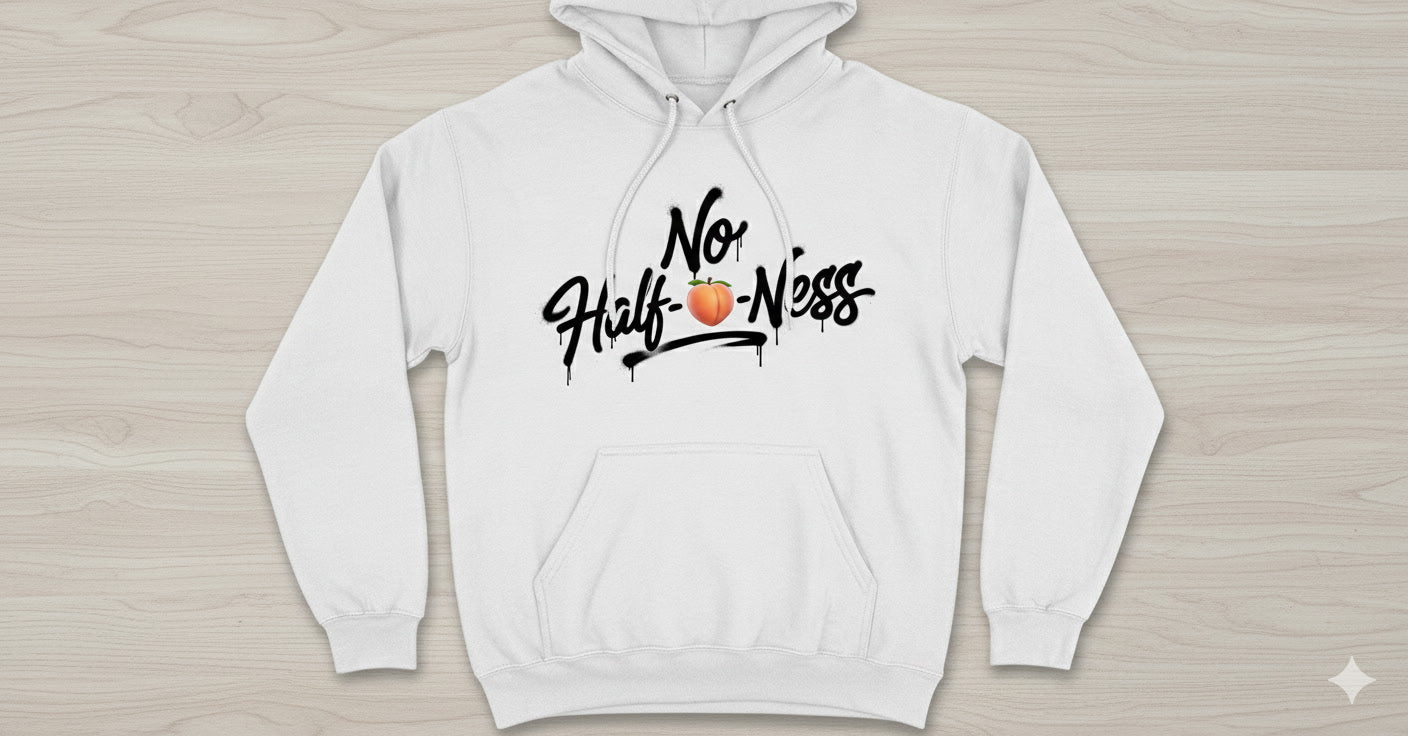 Workout Hoodie/T-Shirt (No Half-Ass-Ness)