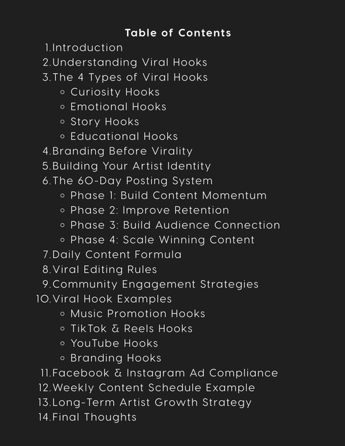 60-Day Musician Viral Strategy